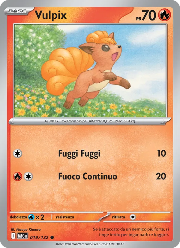 Vulpix – Megaevoluzione 19