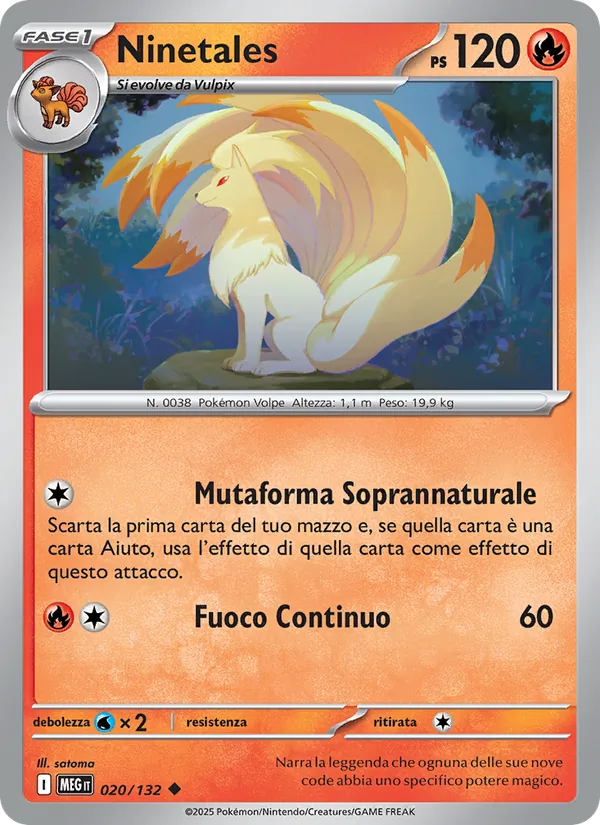 Ninetales – Megaevoluzione 20