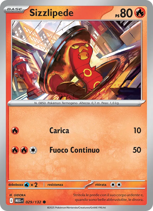 Sizzlipede – Megaevoluzione 29