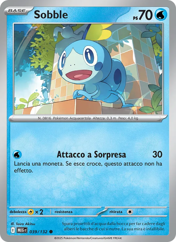 Sobble – Megaevoluzione 39