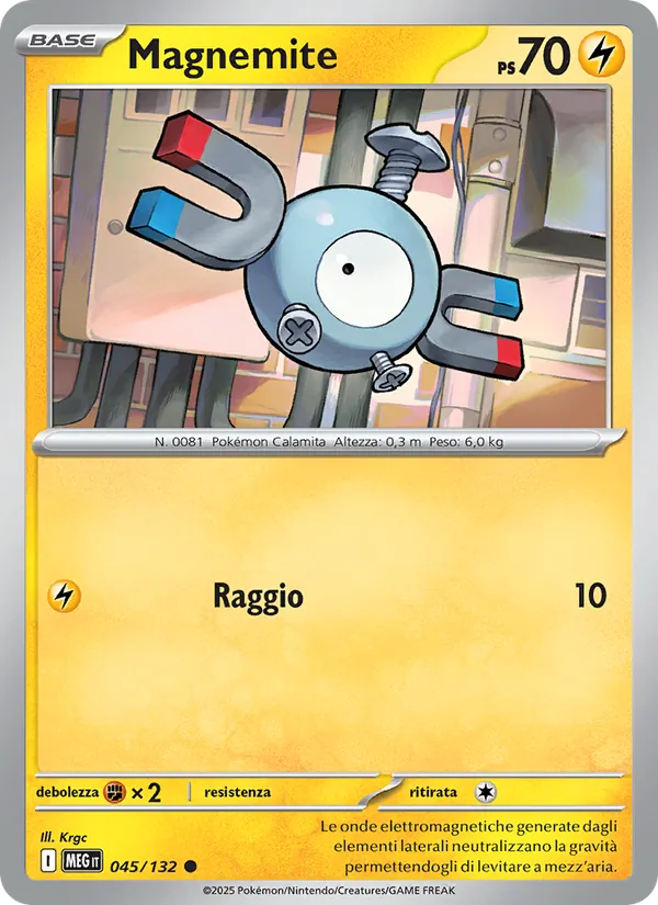 Magnemite – Megaevoluzione 45