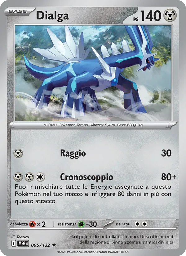 Dialga – Megaevoluzione 95