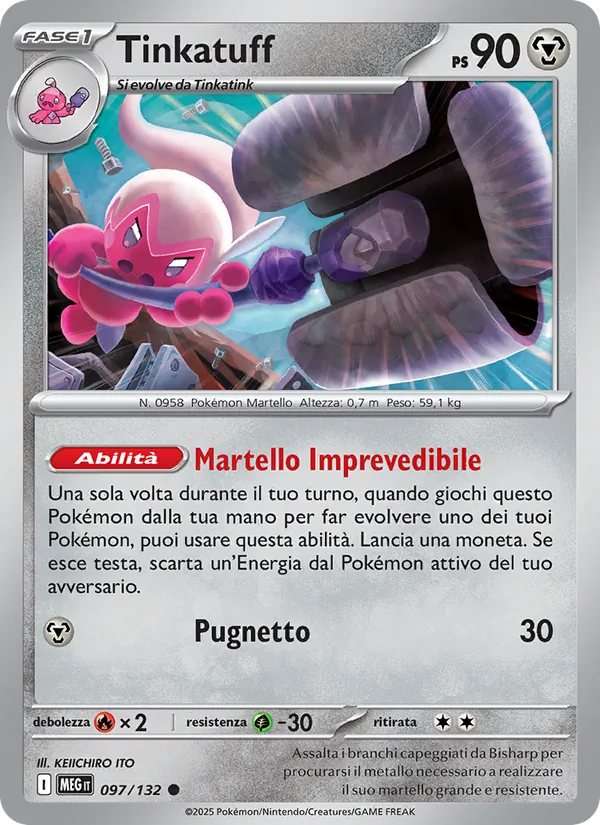 Tinkatuff – Megaevoluzione 97