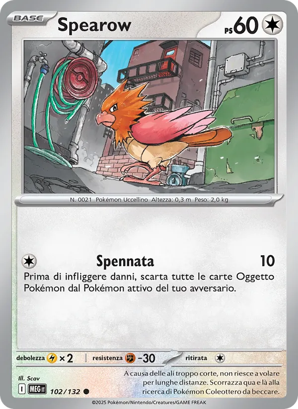 Spearow – Megaevoluzione 102