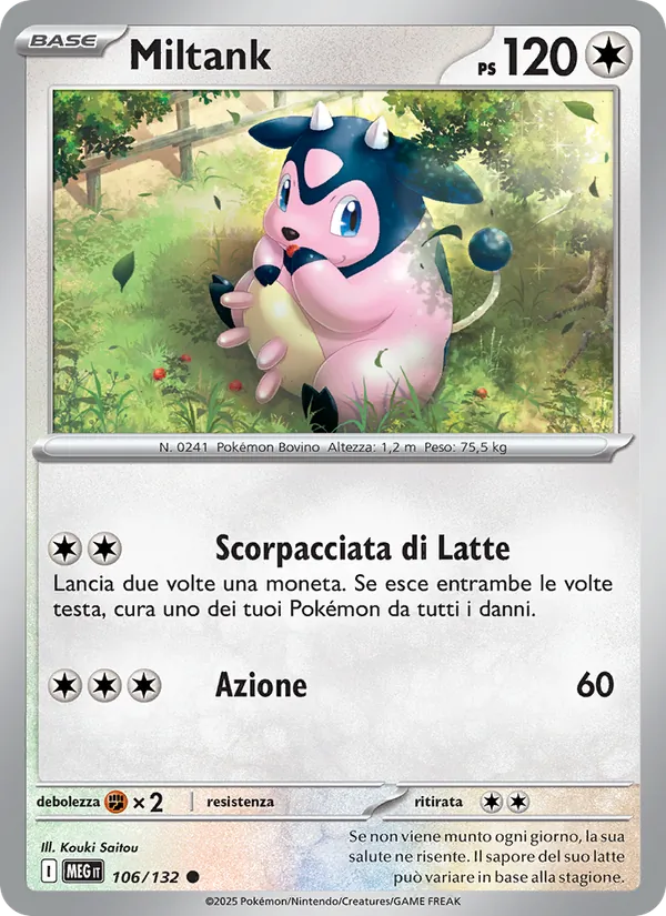 Miltank – Megaevoluzione 106