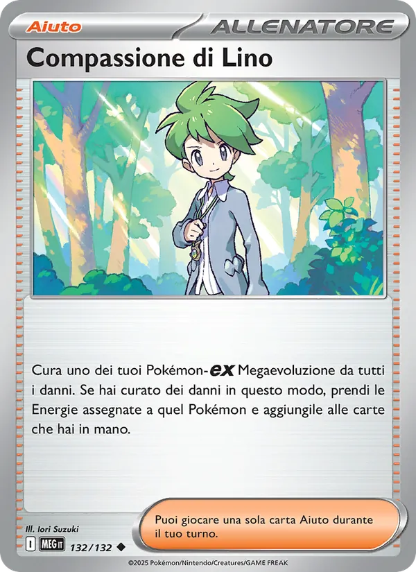 Compassione di Lino – Megaevoluzione 132