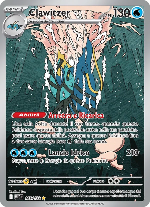 Clawitzer – Megaevoluzione 141