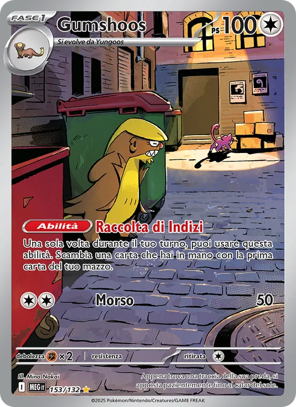 Gumshoos – Megaevoluzione 153