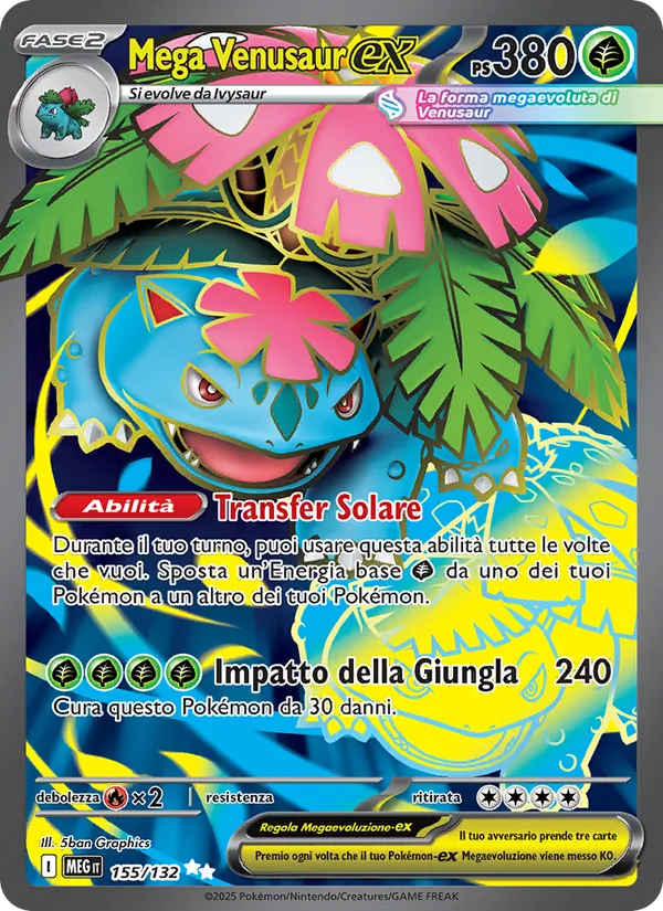 Mega Venusaur-ex – Megaevoluzione 155