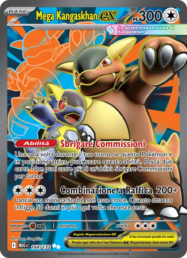 Mega Kangaskhan-ex – Megaevoluzione 164