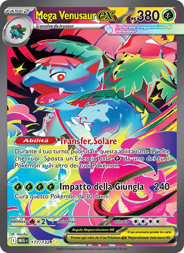 Mega Venusaur-ex – Megaevoluzione 177