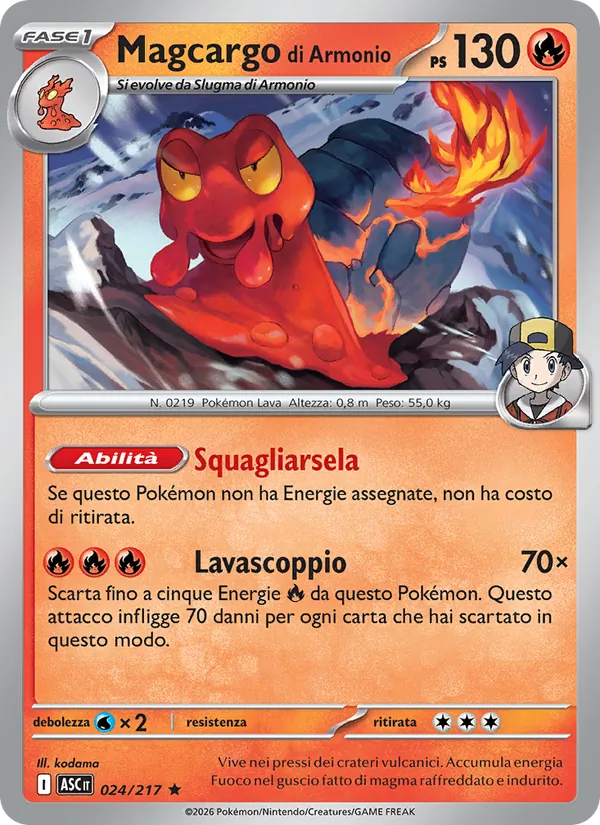 Magcargo di Armonio – Ascesa Eroica 24