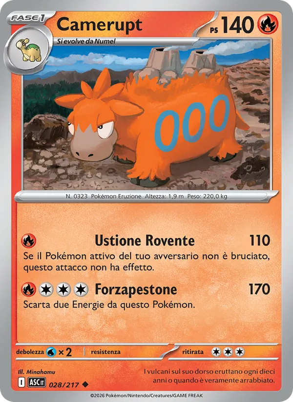 Camerupt – Ascesa Eroica 28