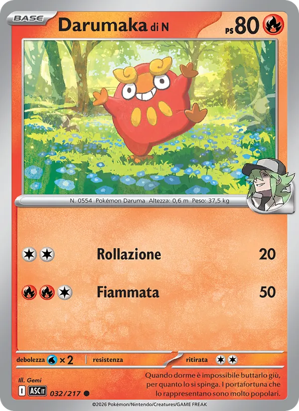 Darumaka di N – Ascesa Eroica 32