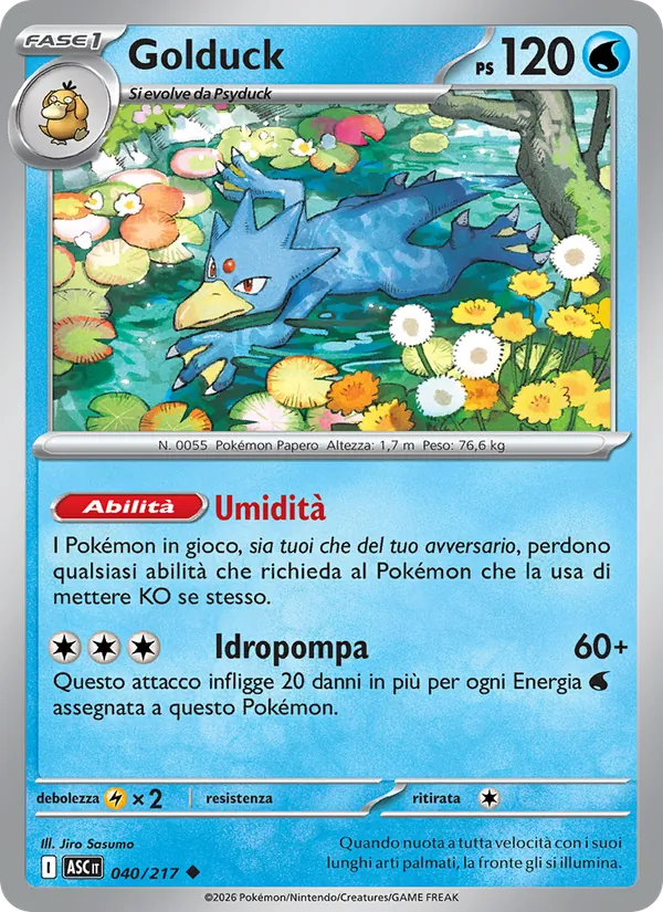 Golduck – Ascesa Eroica 40