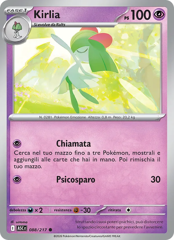 Kirlia – Ascesa Eroica 88