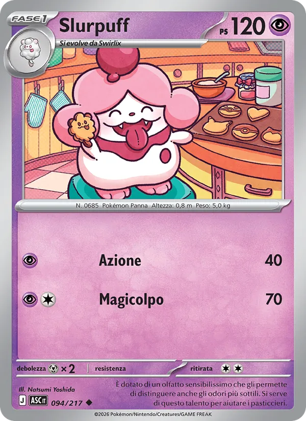 Slurpuff – Ascesa Eroica 94