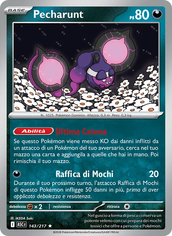Pecharunt – Ascesa Eroica 143