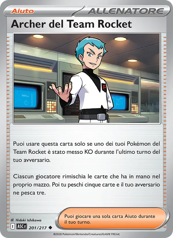 Archer del Team Rocket – Ascesa Eroica 201