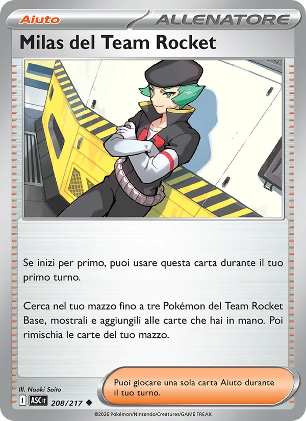 Milas del Team Rocket – Ascesa Eroica 208