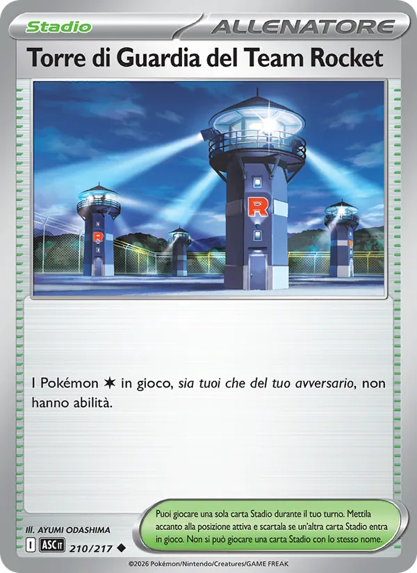 Torre di Guardia del Team Rocket – Ascesa Eroica 210