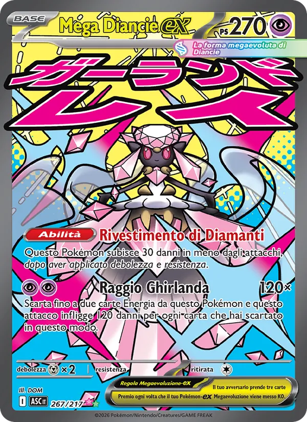 Mega Diancie-ex – Ascesa Eroica 267