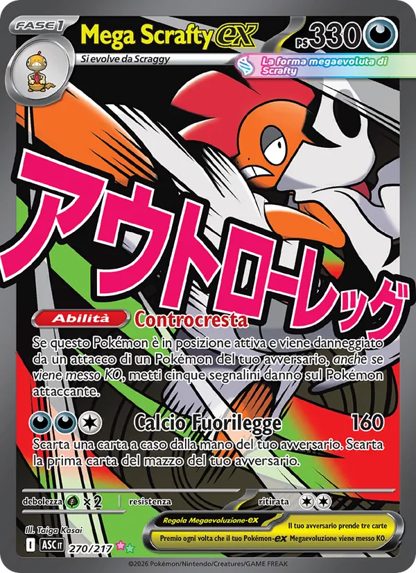 Mega Scrafty-ex – Ascesa Eroica 270