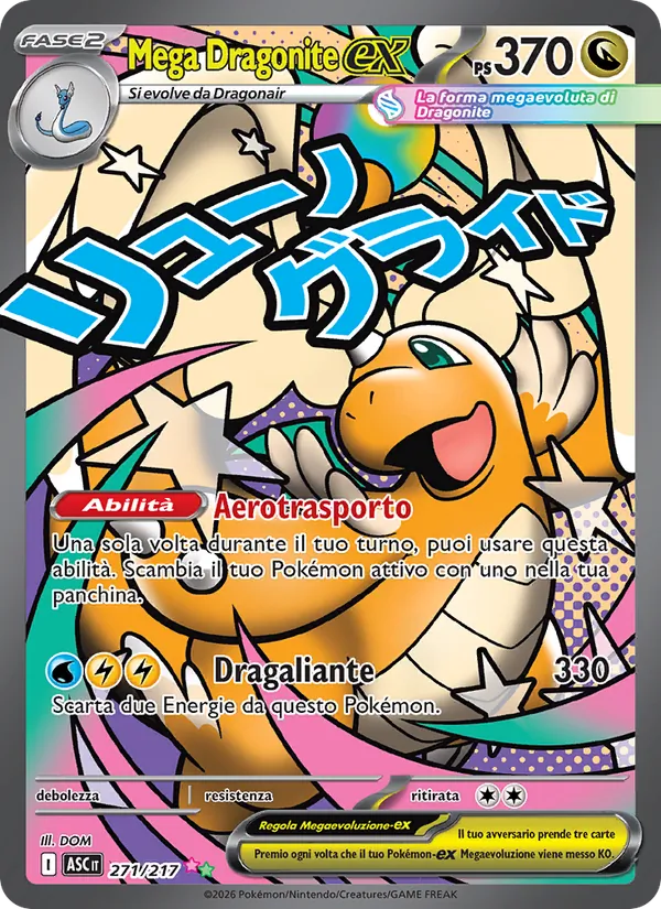 Mega Dragonite-ex – Ascesa Eroica 271