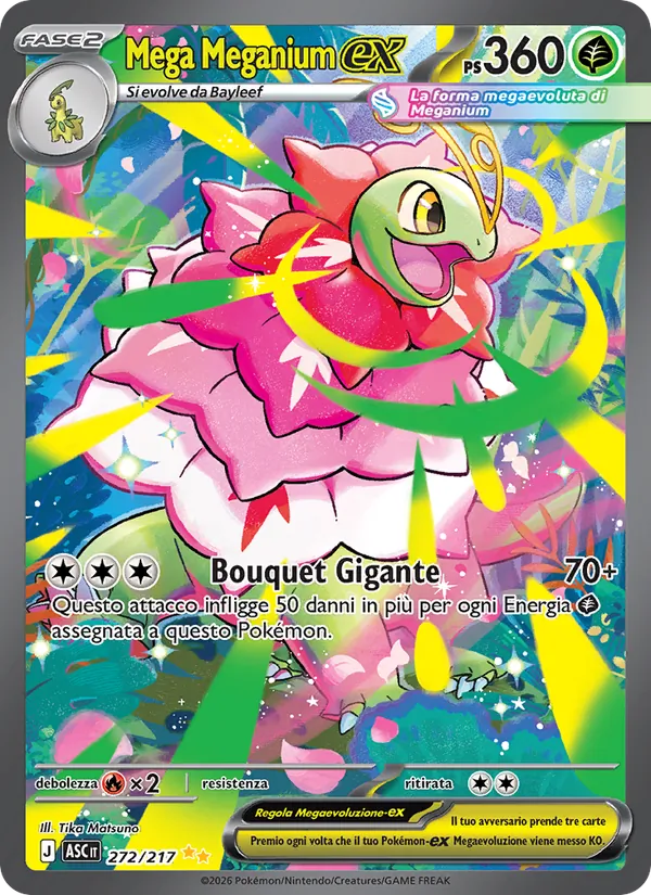 Mega Meganium-ex – Ascesa Eroica 272