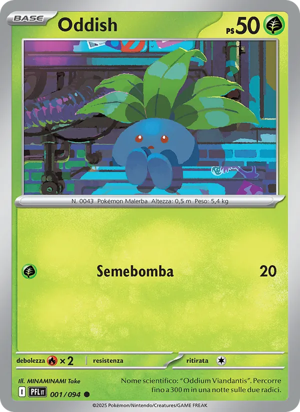 Oddish – Flamme Spettrali 1