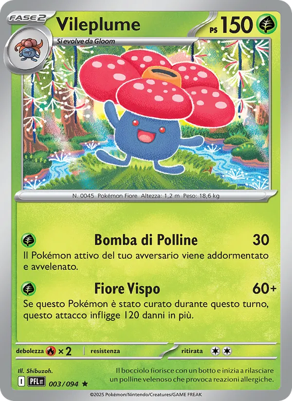 Vileplume – Flamme Spettrali 3