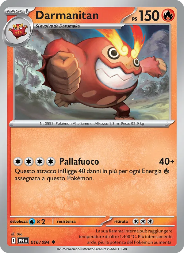 Darmanitan – Flamme Spettrali 16