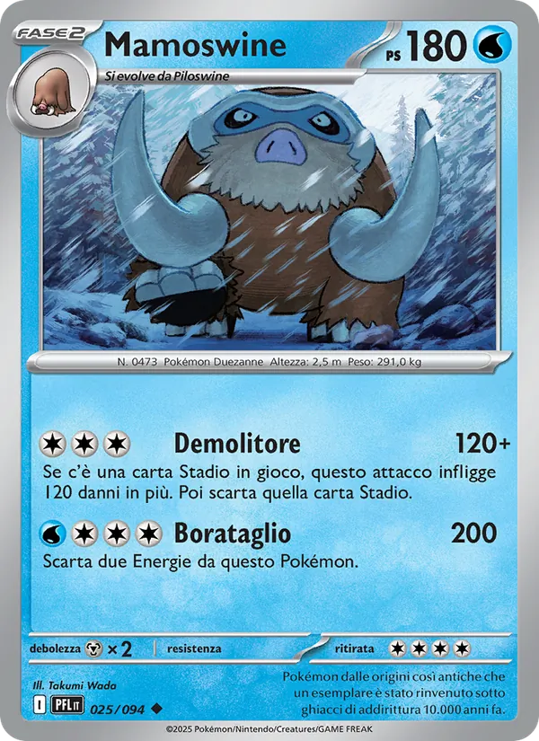 Mamoswine – Flamme Spettrali 25