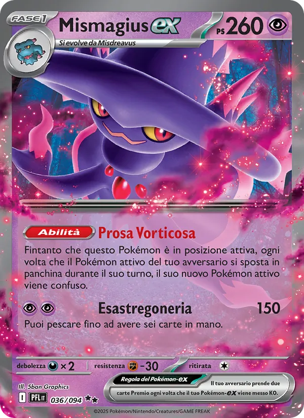 Mismagius-ex – Flamme Spettrali 36