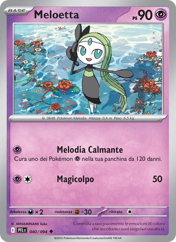 Meloetta – Flamme Spettrali 40