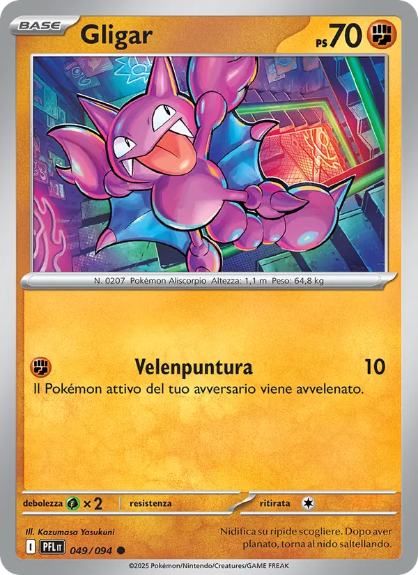 Gligar – Flamme Spettrali 49