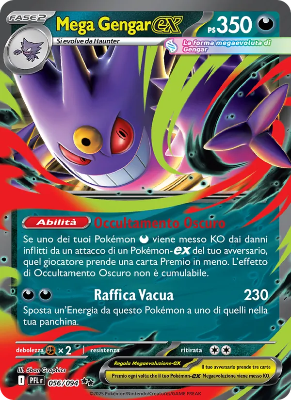 Mega Gengar-ex – Flamme Spettrali 56