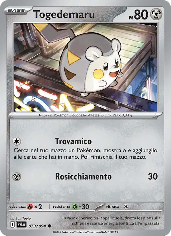 Togedemaru – Flamme Spettrali 73