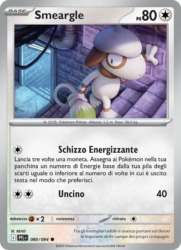 Smeargle – Flamme Spettrali 80