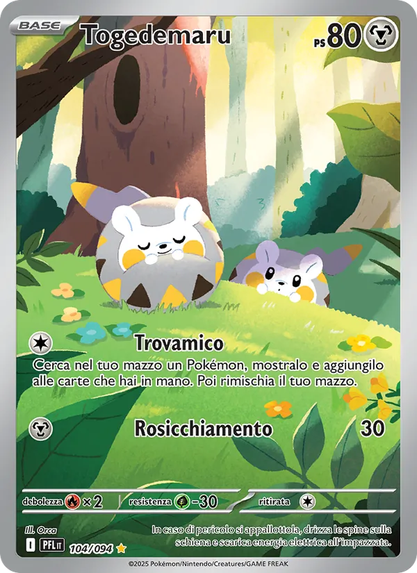 Togedemaru – Flamme Spettrali 104