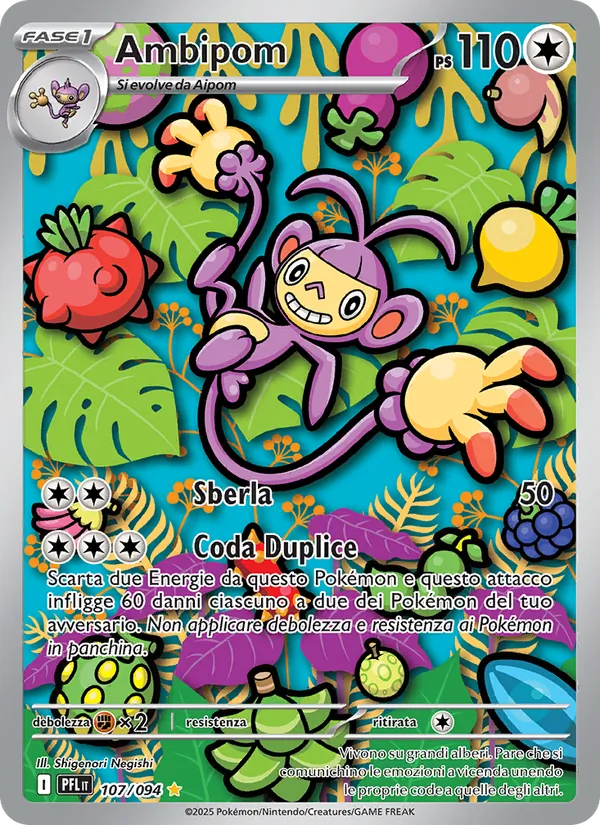 Ambipom – Flamme Spettrali 107