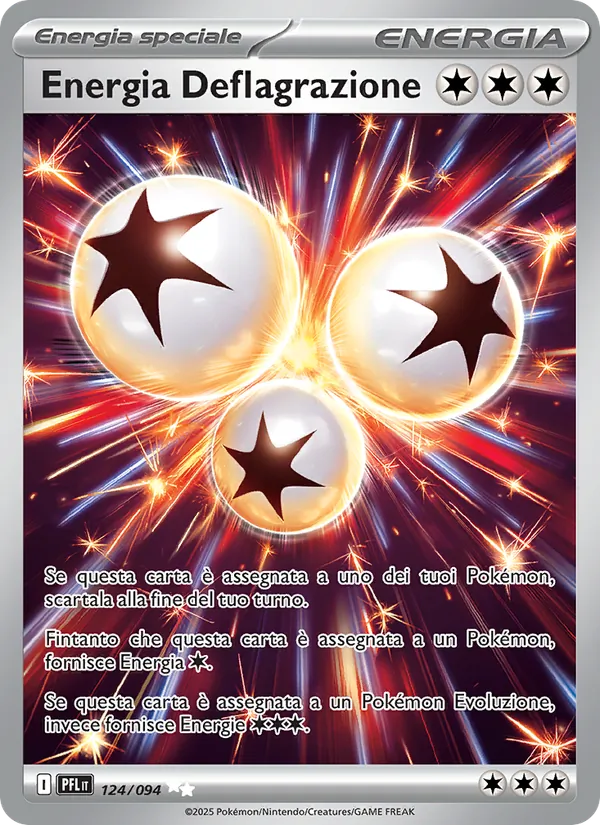 Energia Deflagrazione – Flamme Spettrali 124