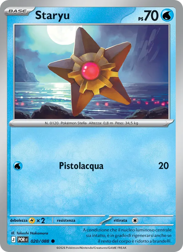Staryu – Equilibrio Perfetto 20