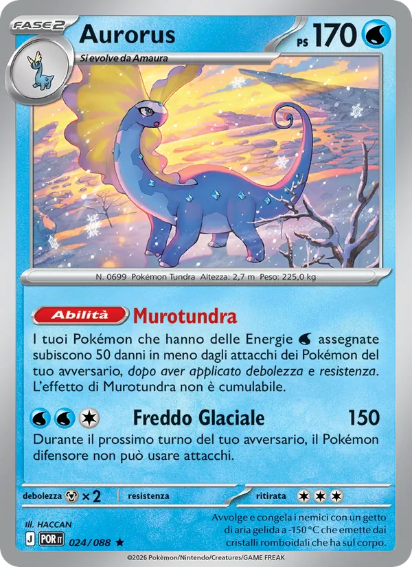 Aurorus – Equilibrio Perfetto 24