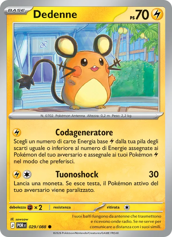 Dedenne – Equilibrio Perfetto 29