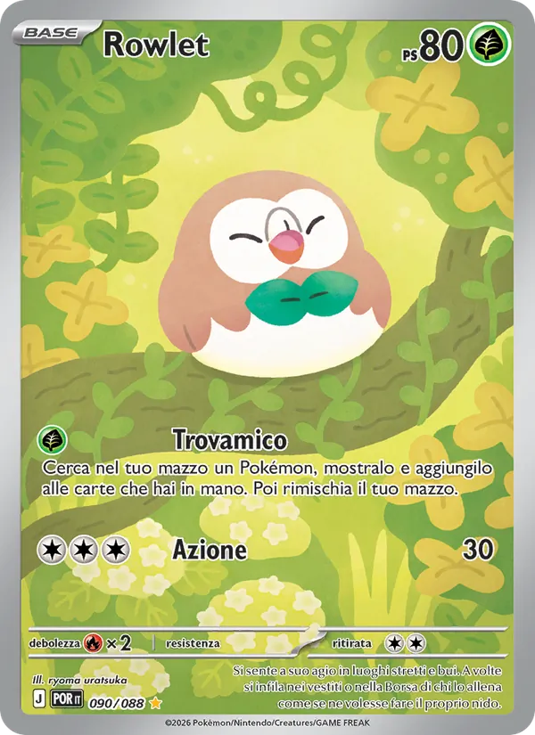 Rowlet – Equilibrio Perfetto 90