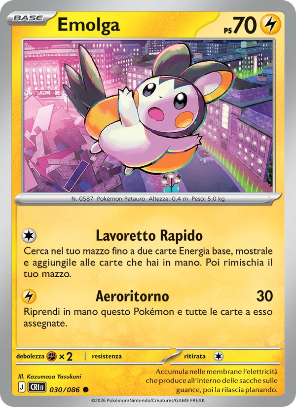 Emolga – Caos Nascente 30
