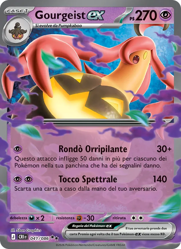 Gourgeist-ex – Caos Nascente 41