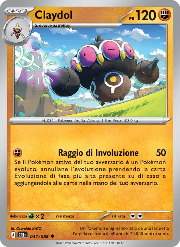 Claydol – Caos Nascente 47