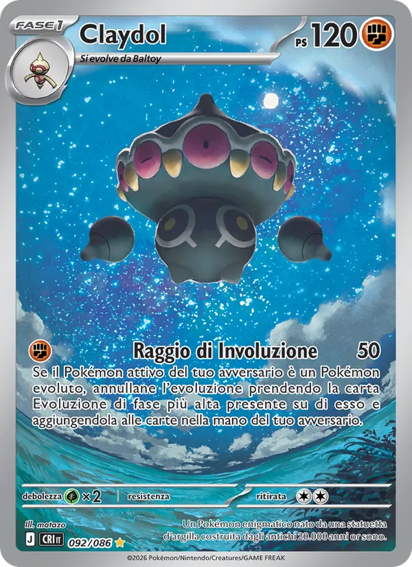 Claydol – Caos Nascente 92